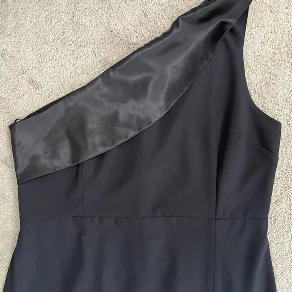 ASOS One Shoulder Dress - Black - Picture 2 of 3